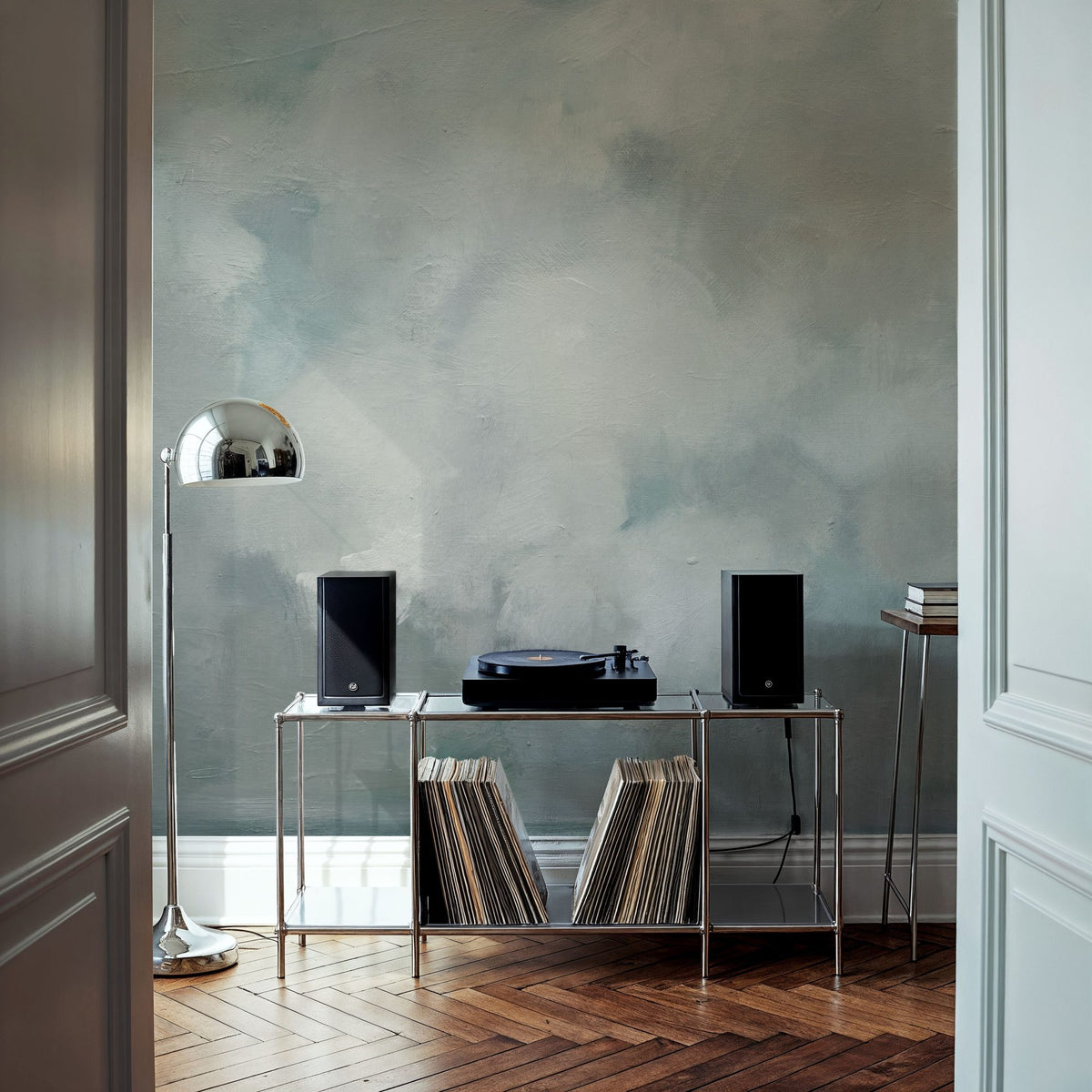 Stormy Cloudscape Mural Wallpaper - room preview 06