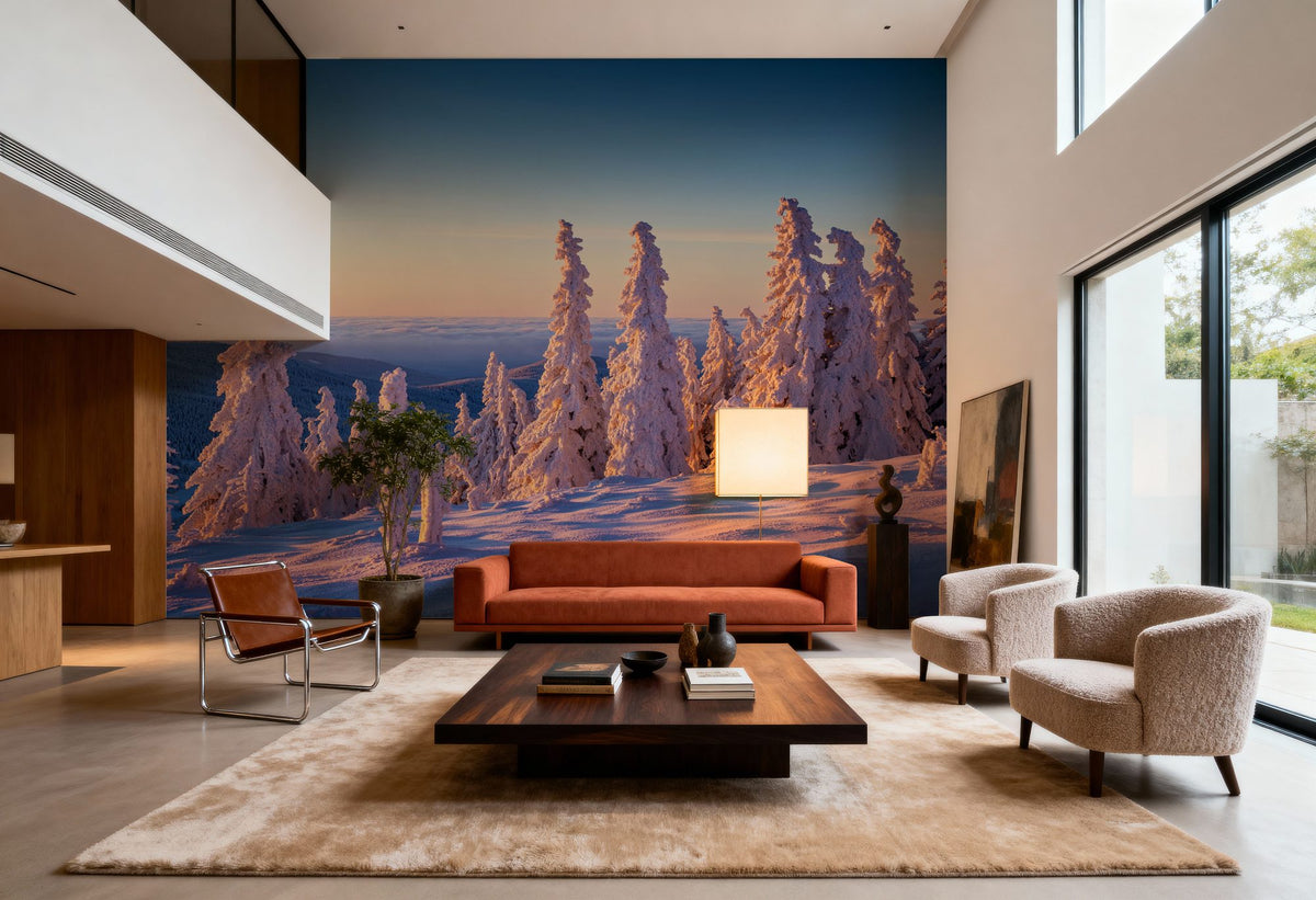 Top of the Mountain Mural Wallpaper - room preview 06