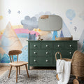 Baby Wolf Forest Mural Wallpaper - room preview 06