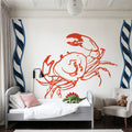 Sea Doodles IV Mural Wallpaper - room preview 06