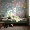 Enigma Leaves Mural Wallpaper - room preview 06