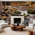 Autumn Creek Serenity Mural Wallpaper - room preview 06