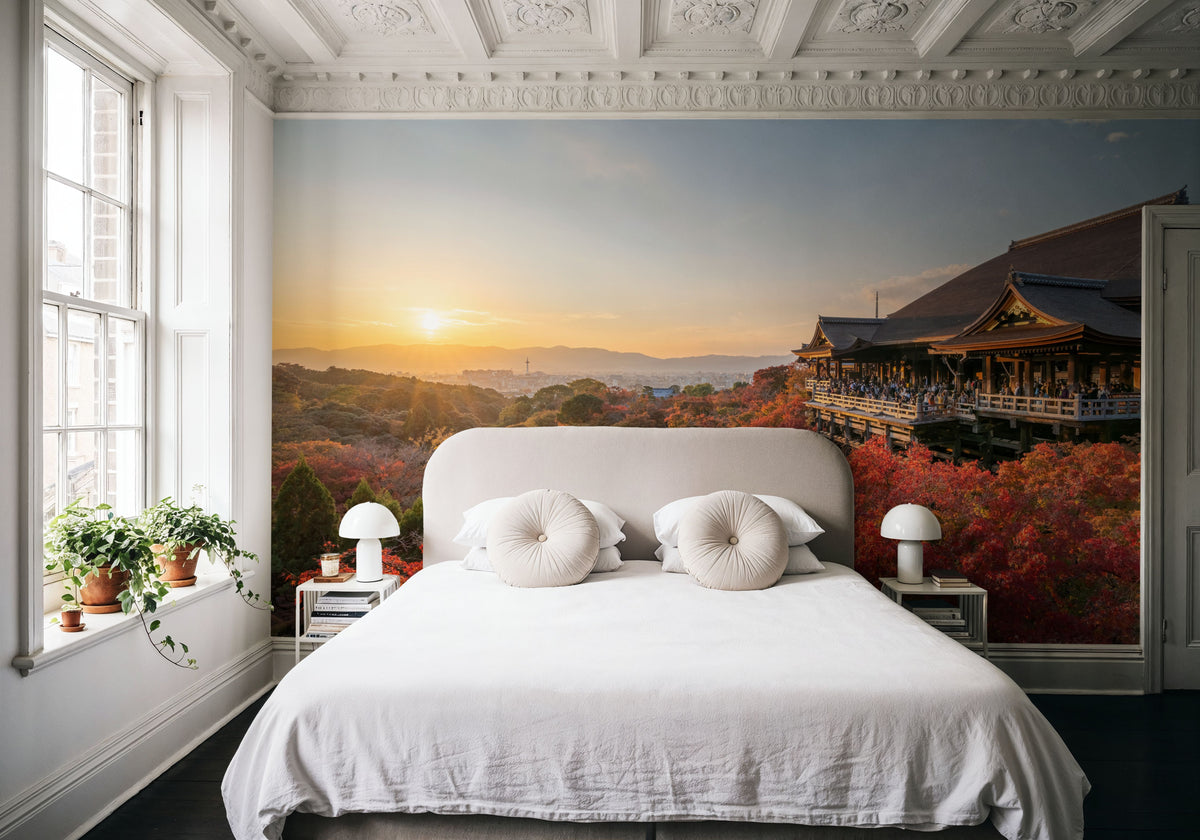 Kiyomizu-dera Temple Mural Wallpaper - room preview 06