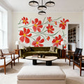 Pretty Blooms IV Mural Wallpaper - room preview 06