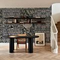 Flowers and Berries Mural Wallpaper - Neutral Tone - room preview 06