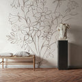 Wild Blooms VIII Mural Wallpaper - Light Tone - room preview 06