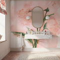 Dimensional Poppy I Mural Wallpaper - room preview 06