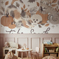 Pumpkins and Paws II Mural Wallpaper - room preview 06
