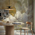 Turquoise Bloom II Mural Wallpaper - room preview 06