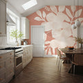 Full Bloom X Mural Wallpaper - room preview 06