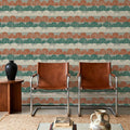 Woodland Horizons Gray Mural Wallpaper - room preview 06