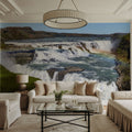 Majestic Rainbow Falls Mural Wallpaper - room preview 06