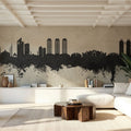 Islamabad Pakistan Skyline Concrete Mural Wallpaper - room preview 06