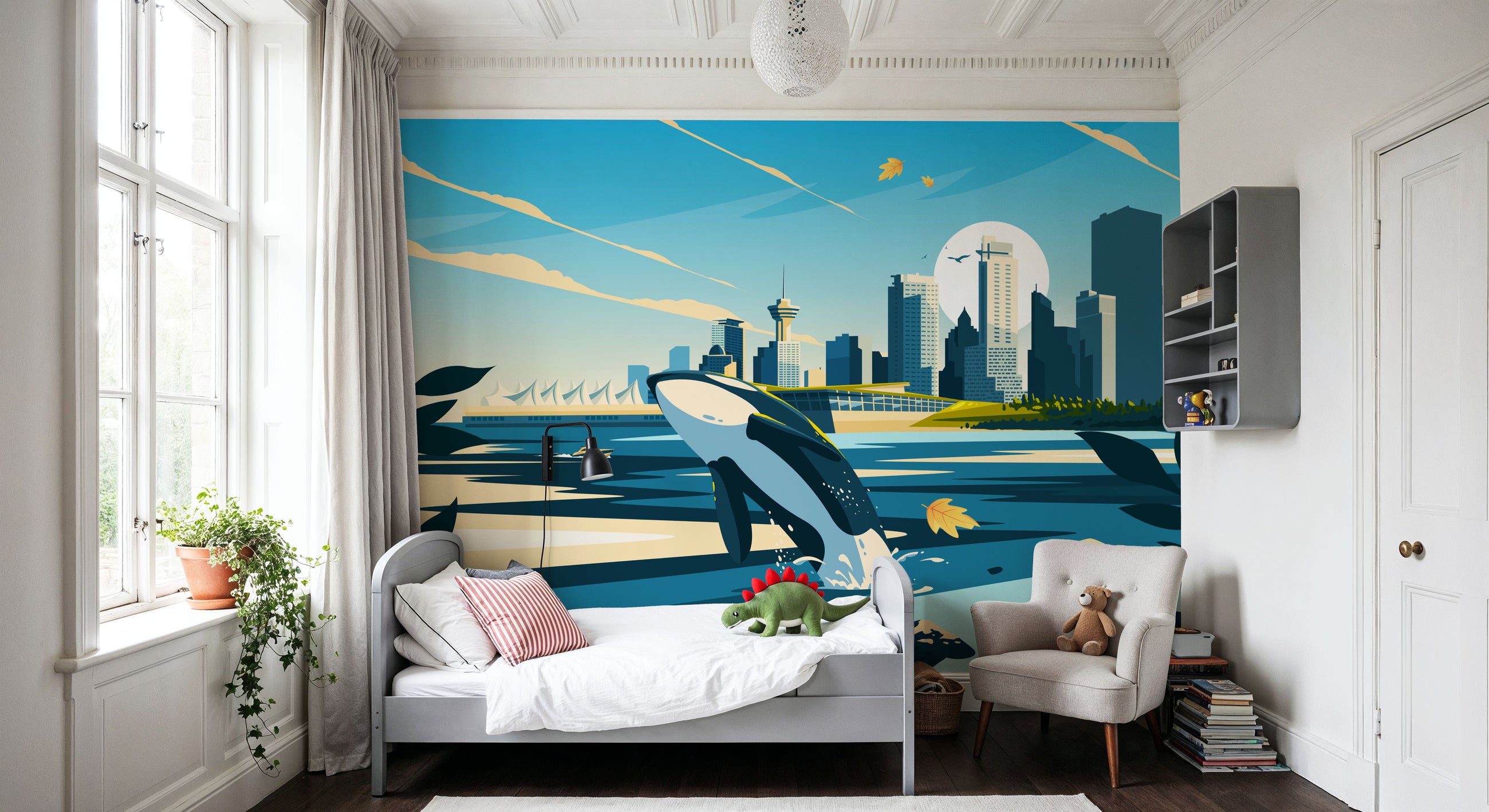 Travel Vancouver Mural Wallpaper
