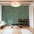 Rosebushes Under the Trees Mural Wallpaper - room preview 06