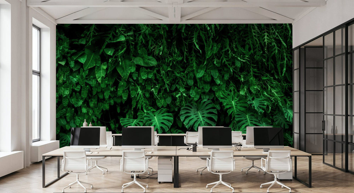 Deep Jungle Mural Wallpaper - room preview 06