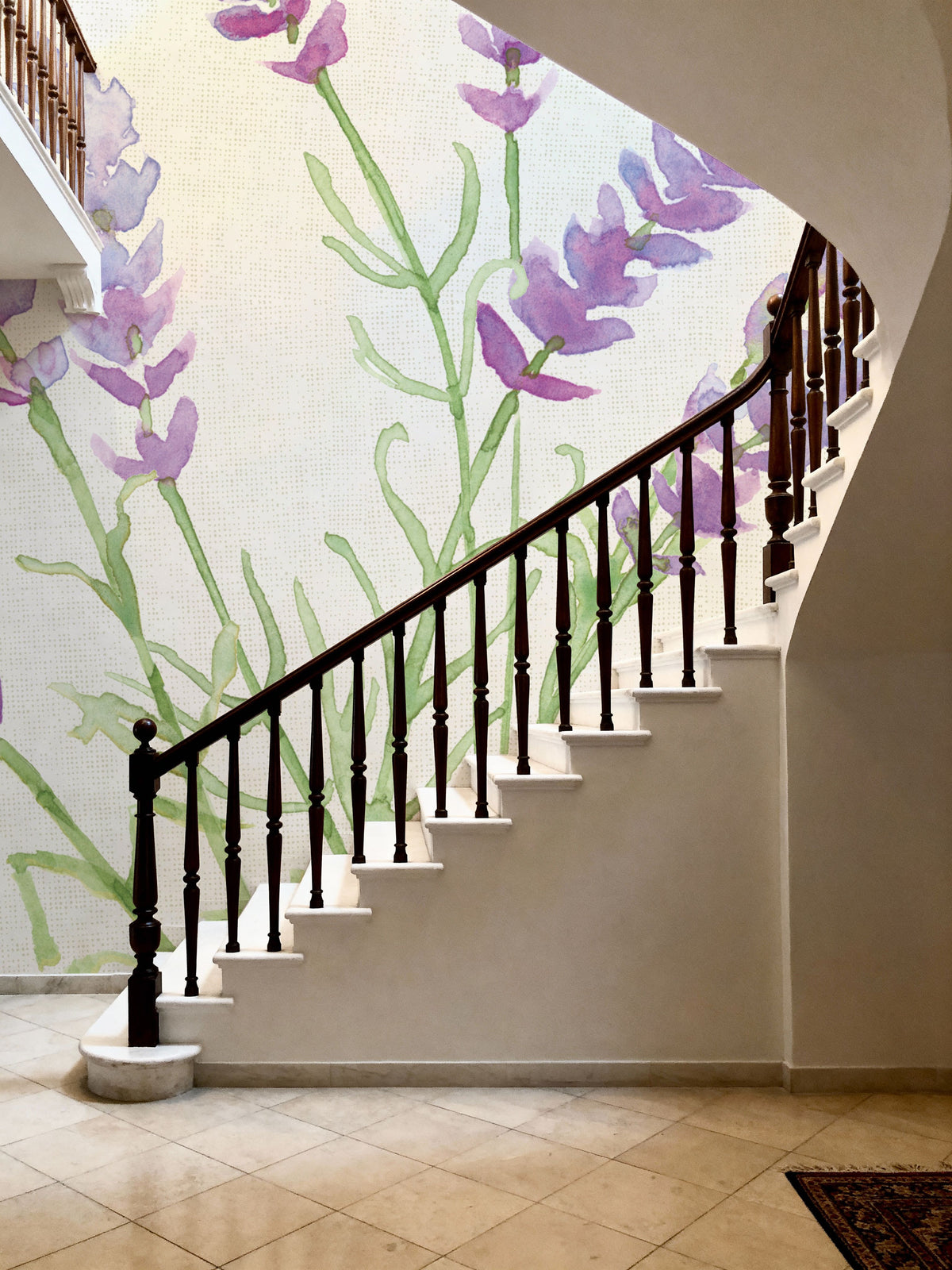 Fresh Floral VII Mural Wallpaper - room preview 06