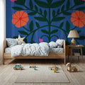 Modern Botanical III Mural Wallpaper - room preview 06