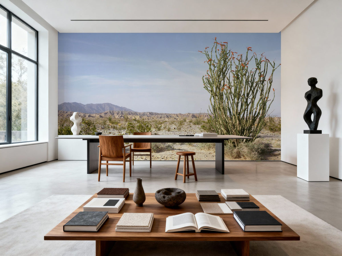 Desert Ocotillo Mural Wallpaper - room preview 06