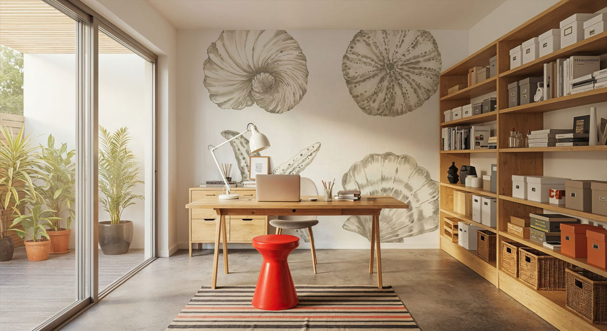 Coastal Reef IX Mural Wallpaper - room preview 06