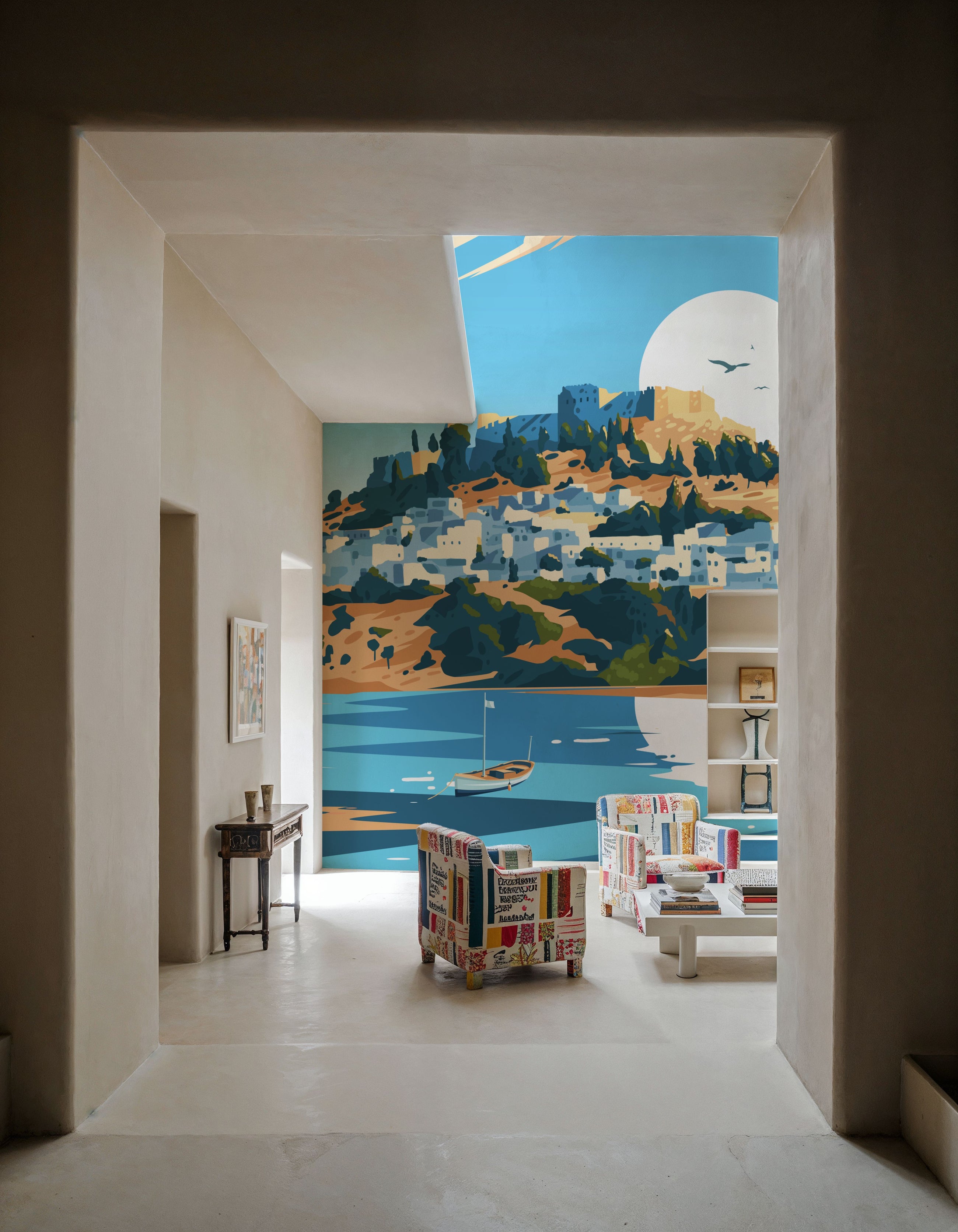 Travel Rhodes Mural Wallpaper