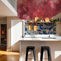 Peonies in Chinoiserie Vase Mural Wallpaper - room preview 06