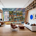 Greetings From White Mountains Mural Wallpaper - room preview 06