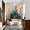 Magical Birds Mural Wallpaper - room preview 06