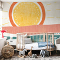 Sunrise Thoughts Mural Wallpaper - room preview 06