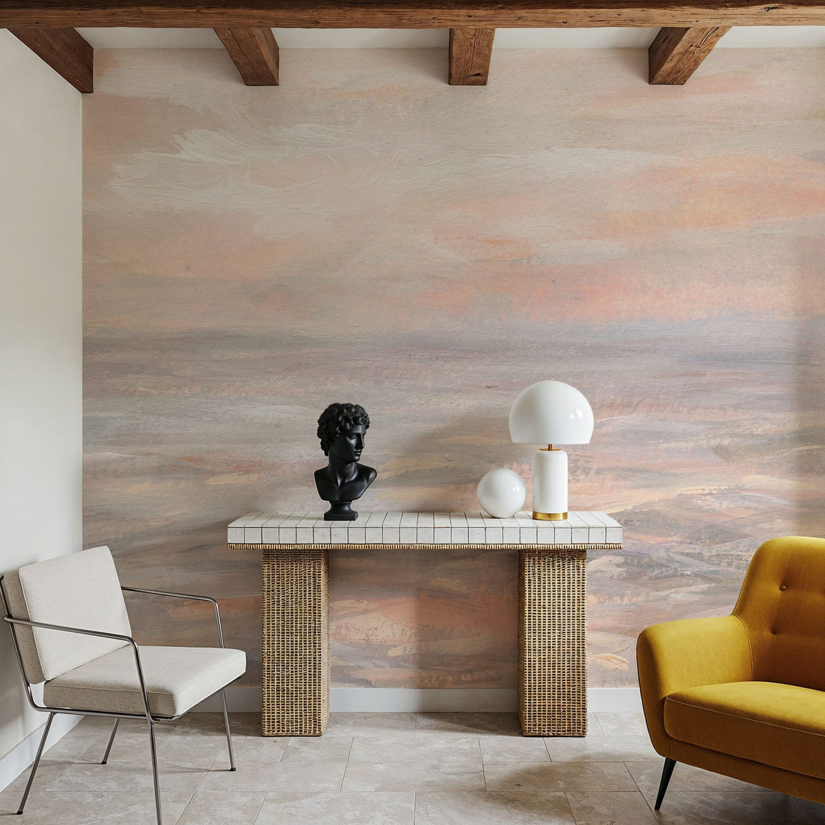 Sunrise Waters Mural Wallpaper - room preview 06