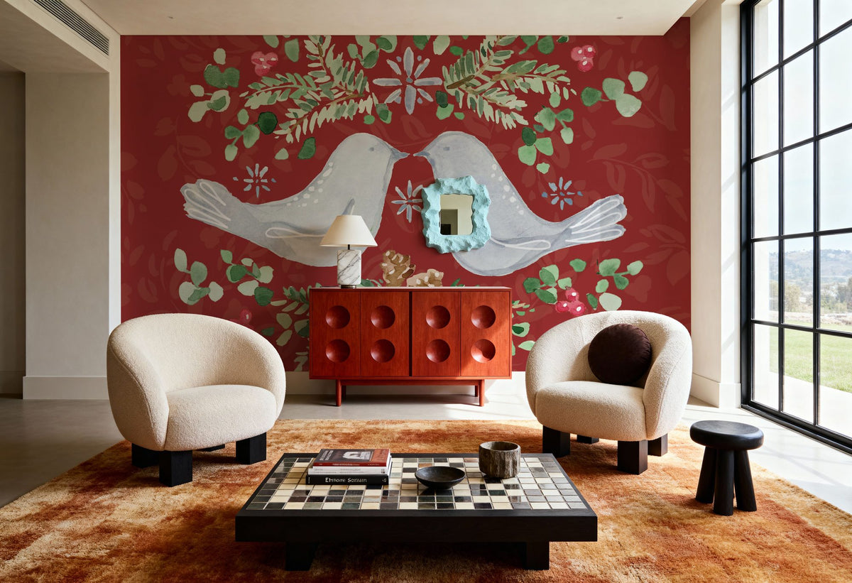 Nordic Winter III Mural Wallpaper - room preview 06