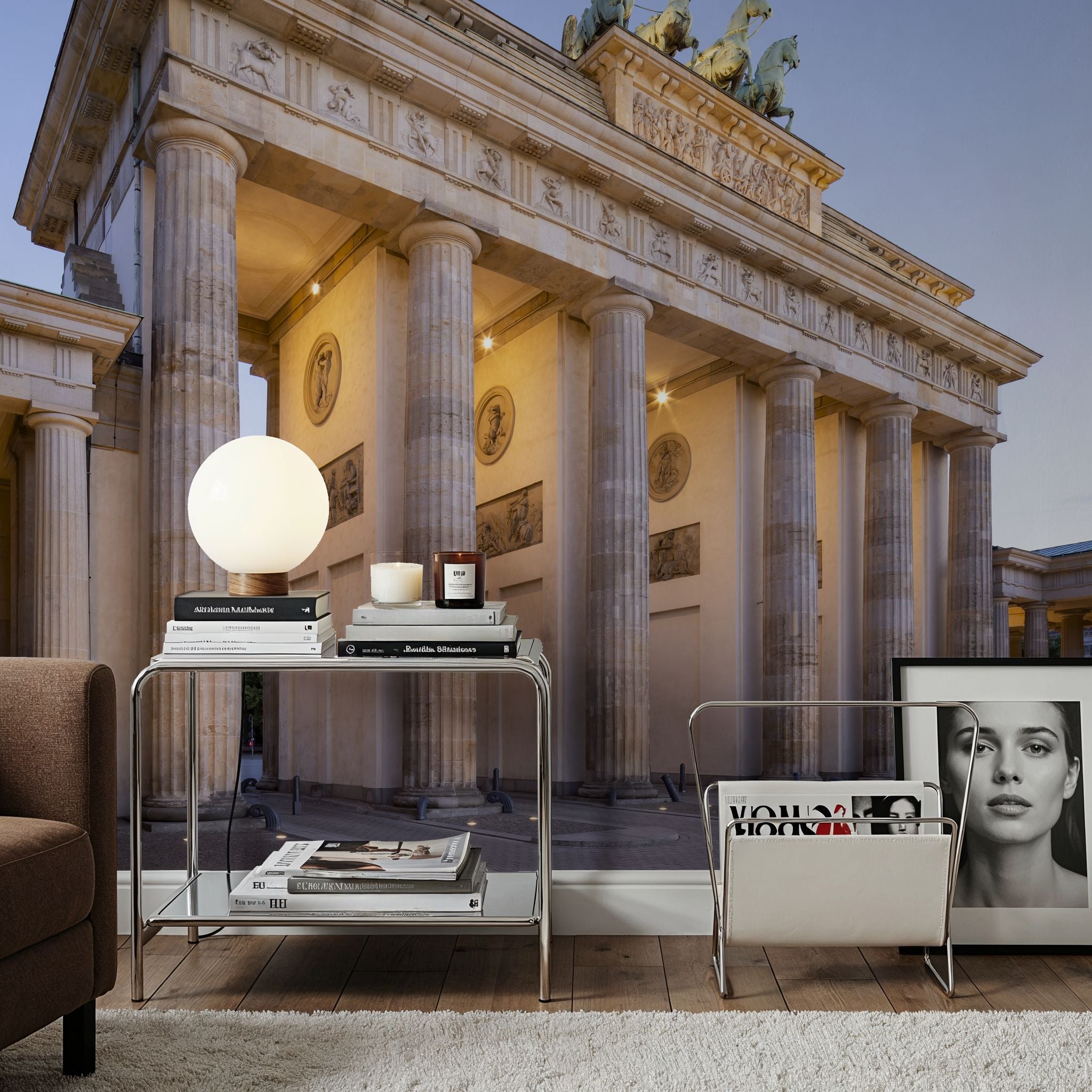 Brandenburger Tor Pariser Mural Wallpaper