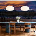 Chinook Clouds Mural Wallpaper - room preview 06