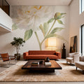 Garden Peony Mural Wallpaper - room preview 06