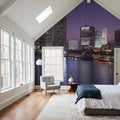Sapphire Skyline Mural Wallpaper - room preview 06