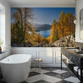 Silsersee Fall Mural Wallpaper - room preview 06