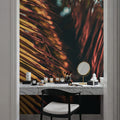 Old Palm Leaves Mural Wallpaper - room preview 06