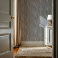 Swaying Lines, Dove Blue Mural Wallpaper - room preview 06