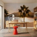 See Through Palms Mural Wallpaper - room preview 06