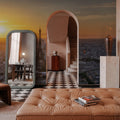 Paris Sunset Mural Wallpaper - room preview 06
