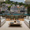 Harbor Village Mural Wallpaper - room preview 06