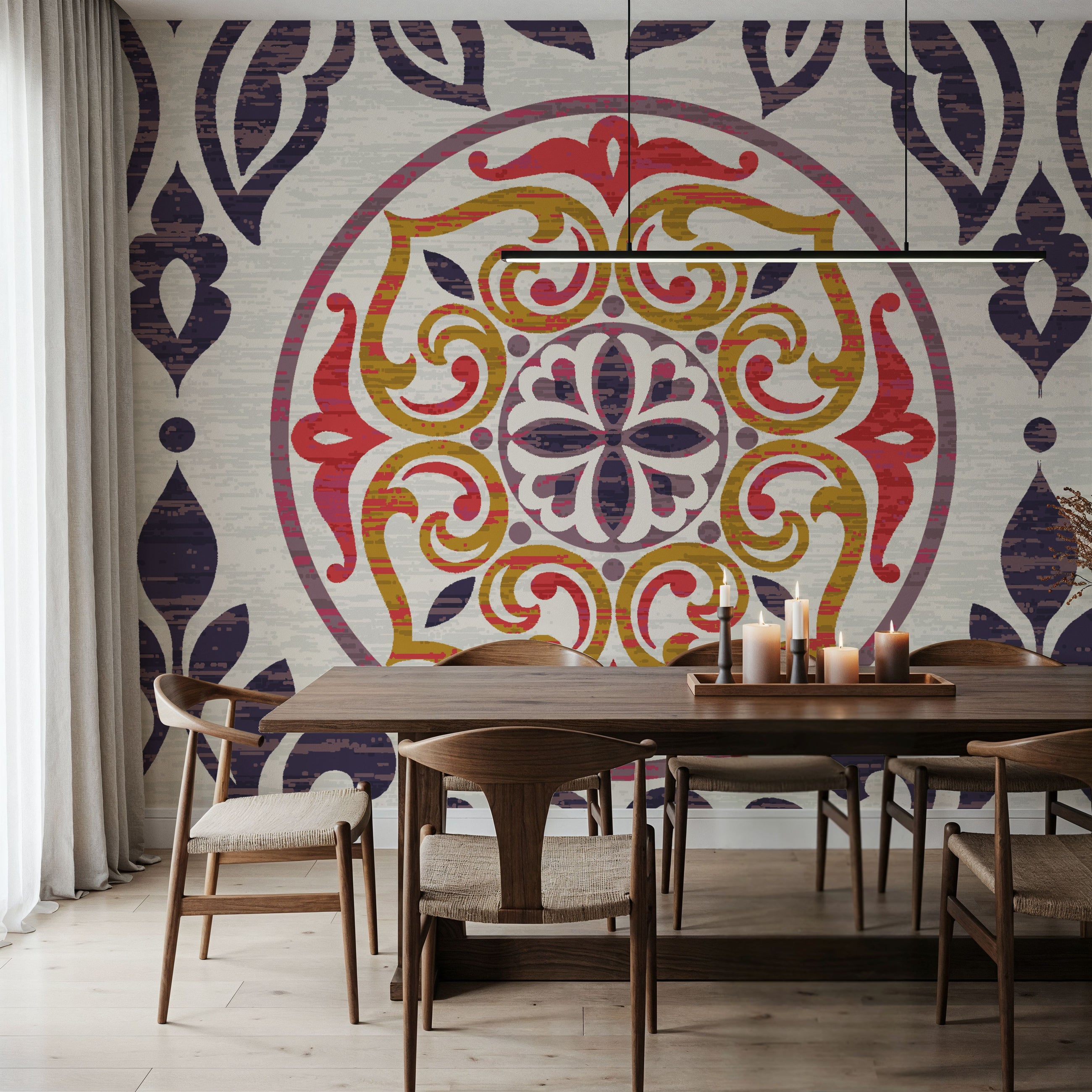 Arista Square III Mural Wallpaper