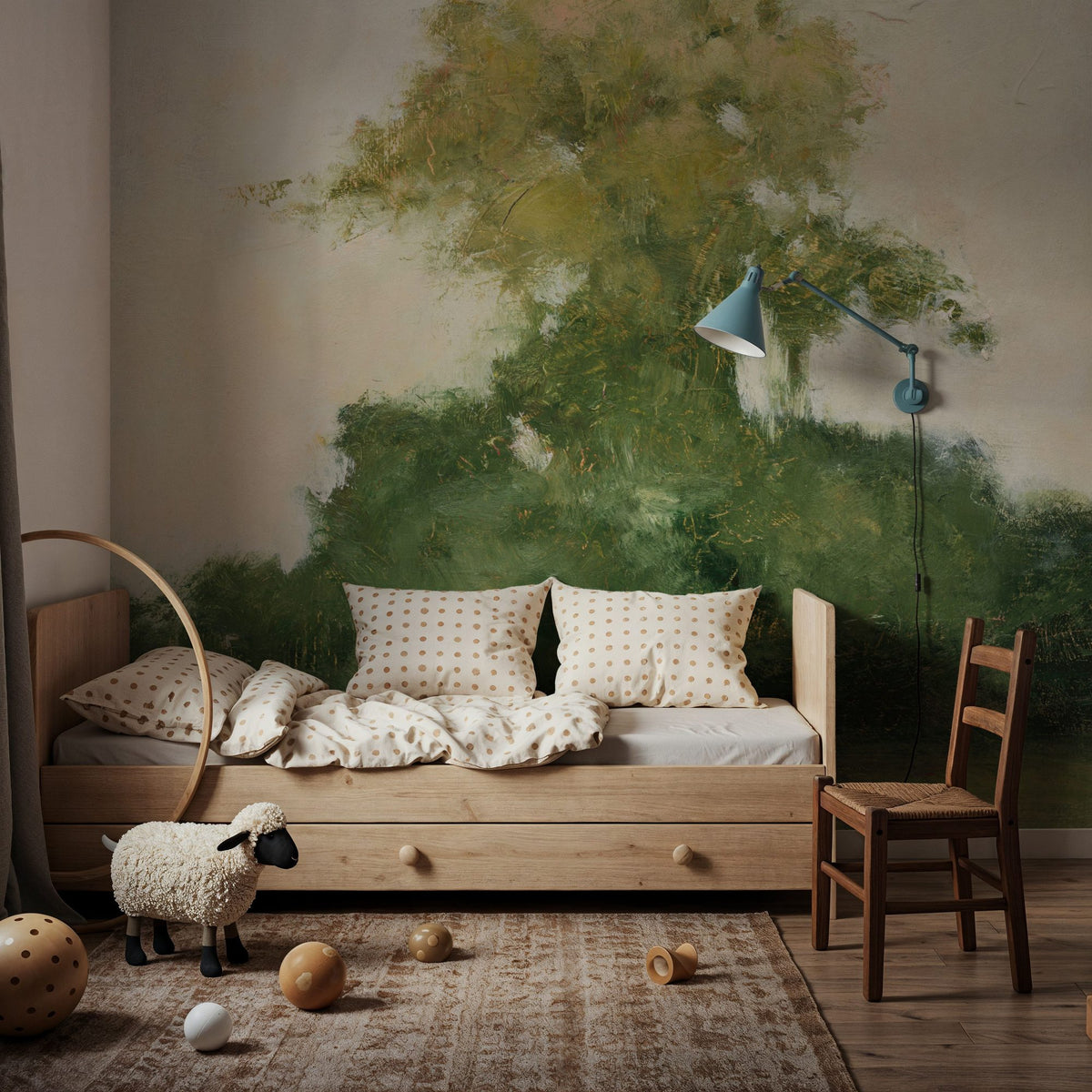Heritage Oak II Mural Wallpaper - room preview 06