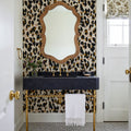 Snow Leopard Mural Wallpaper - room preview 06