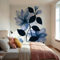 Midnight Blossoms II Mural Wallpaper - room preview 06