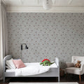 Kitten Love, Pewter Mural Wallpaper - room preview 06