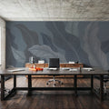Foliage Flow, Cloudy Sky Mural Wallpaper - room preview 06