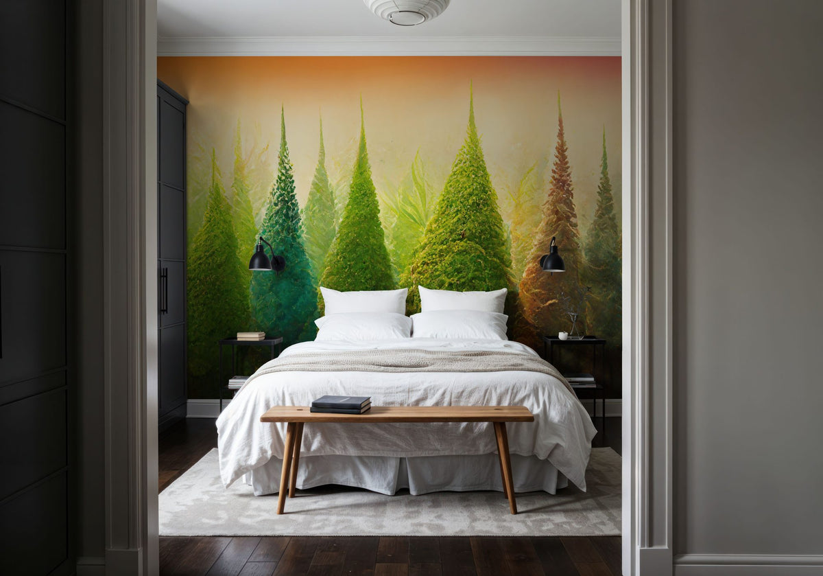 Fairy Tale Forest Mural Wallpaper - room preview 06