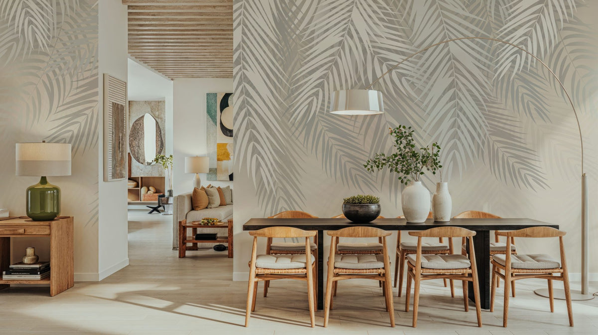 Slow Winter Pine Mural Wallpaper - room preview 06