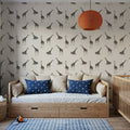 Giraffes At Gogo Falls Mural Wallpaper - room preview 06
